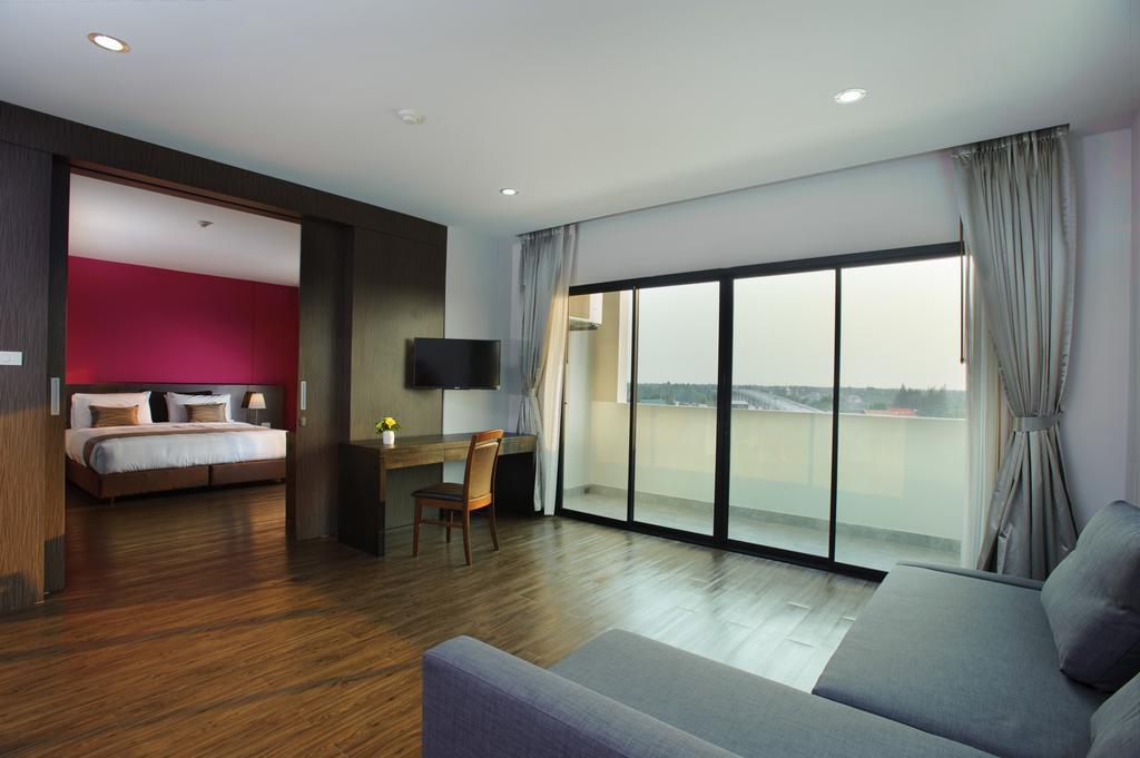 Coco View Hotel Samut Songkhram Rom bilde
